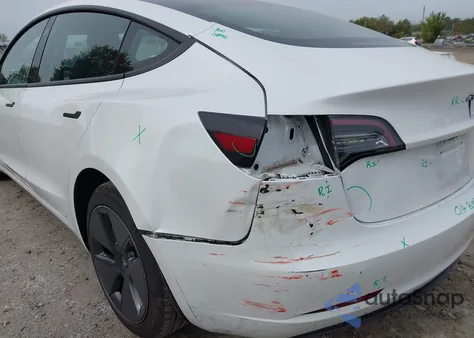 2022 Tesla Model 3 Long Range Dual Motor All-Wheel Drive из США, поврежденный, VIN 5YJ3E1EBXNF180157